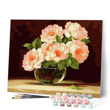 Afbeelding in Gallery-weergave laden, Schilderen op Nummer - Vijf bloemen in een vaas