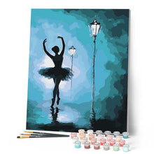 Afbeelding in Gallery-weergave laden, Schilderen op Nummer - Ballet onder straatverlichting
