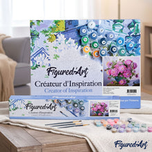 Afbeelding in Gallery-weergave laden, Schilderen op Nummer - Bloemen en blauwe vaas