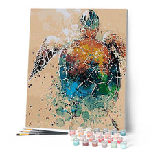 Afbeelding in Gallery-weergave laden, Schilderen op Nummer - Schildpad ontwerp