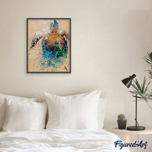 Afbeelding in Gallery-weergave laden, Schilderen op Nummer - Schildpad ontwerp