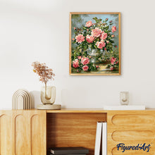 Afbeelding in Gallery-weergave laden, Schilderen op Nummer - Bloemen in een tinnen vaas