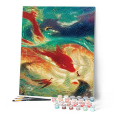 Afbeelding in Gallery-weergave laden, Schilderen op Nummer - Abstracte grote vis