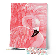 Afbeelding in Gallery-weergave laden, Schilderen op Nummer - Flamingo