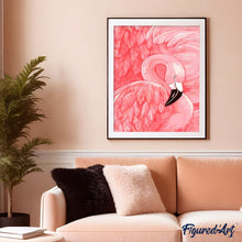 Afbeelding in Gallery-weergave laden, Schilderen op Nummer - Flamingo