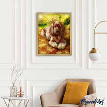 Afbeelding in Gallery-weergave laden, Schilderen op Nummer - Golden retriever