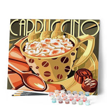 Afbeelding in Gallery-weergave laden, Schilderen op Nummer - Cappuccino
