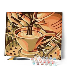Afbeelding in Gallery-weergave laden, Schilderen op Nummer - Hou van koffie