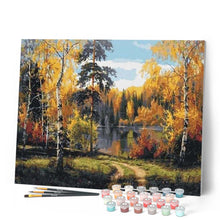 Afbeelding in Gallery-weergave laden, Schilderen op Nummer - Herfstlandschap