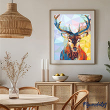 Afbeelding in Gallery-weergave laden, Schilderen op Nummer - Modern Rendier