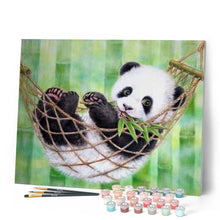 Afbeelding in Gallery-weergave laden, Schilderen op Nummer - Panda en Hamma