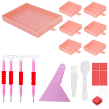 Afbeelding in Gallery-weergave laden, Professionele Gereedschapset Diamond Painting 15 Stuks Accessoires