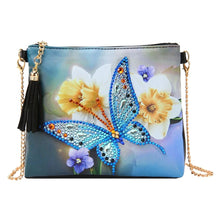 Afbeelding in Gallery-weergave laden, Diamond Painting handtas - Vlinder en narcissen Figured'Art