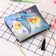Afbeelding in Gallery-weergave laden, Diamond Painting handtas - Vlinder en narcissen