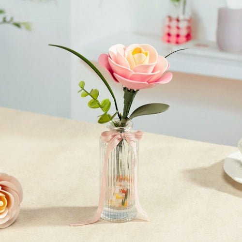 3D Puzzel - Roze Camelia