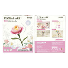 Afbeelding in Gallery-weergave laden, 3D Puzzel - Roze Camelia