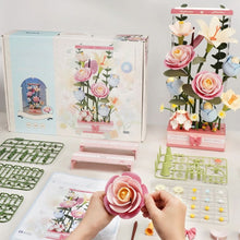 Afbeelding in Gallery-weergave laden, 3D Puzzel - Bloeiende Boeketdoos