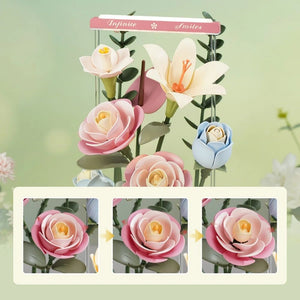 3D Puzzel - Bloeiende Boeketdoos