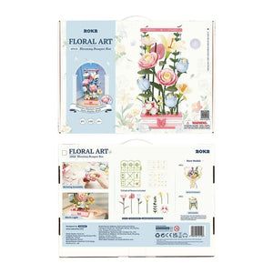 3D Puzzel - Bloeiende Boeketdoos