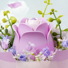 Afbeelding in Gallery-weergave laden, 3D Puzzel - Paarse Roos