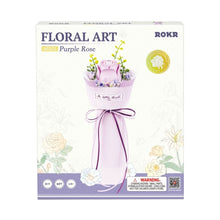 Afbeelding in Gallery-weergave laden, 3D Puzzel - Paarse Roos
