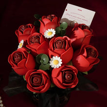 Afbeelding in Gallery-weergave laden, 3D Puzzel - Boeket rode rozen