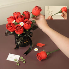 Afbeelding in Gallery-weergave laden, 3D Puzzel - Boeket rode rozen
