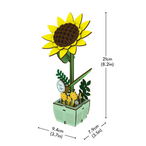 3D Puzzel - Prachtige Zonnebloem