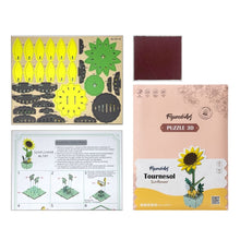 Afbeelding in Gallery-weergave laden, 3D Puzzel - Prachtige Zonnebloem
