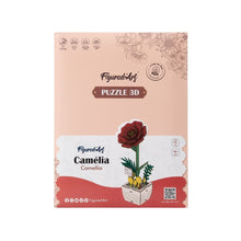 Afbeelding in Gallery-weergave laden, 3D Puzzel - Camellia