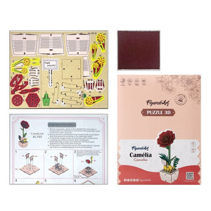 3D Puzzel - Camellia