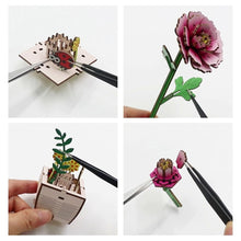 Afbeelding in Gallery-weergave laden, 3D Puzzel - Pioenroos