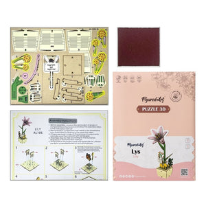 3D Puzzel - Lelie