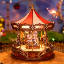 Afbeelding in Gallery-weergave laden, 3D Puzzel - Klassieke Carrousel
