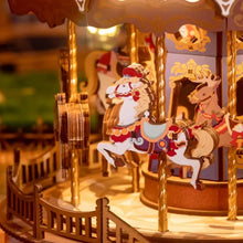 Afbeelding in Gallery-weergave laden, 3D Puzzel - Klassieke Carrousel