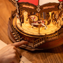 Afbeelding in Gallery-weergave laden, 3D Puzzel - Klassieke Carrousel
