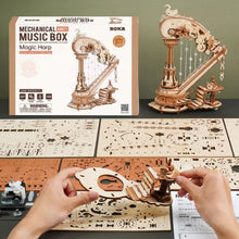 Afbeelding in Gallery-weergave laden, 3D Puzzel - Magische harp