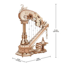 Afbeelding in Gallery-weergave laden, 3D Puzzel - Magische harp