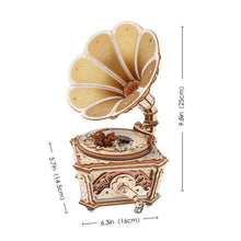 Afbeelding in Gallery-weergave laden, 3D Puzzel - Diva-grammofoon