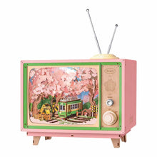 Afbeelding in Gallery-weergave laden, 3D Puzzel Speeldoos - Sakura dromentour