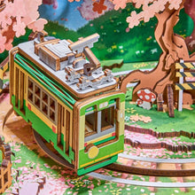 Afbeelding in Gallery-weergave laden, 3D Puzzel Speeldoos - Sakura dromentour