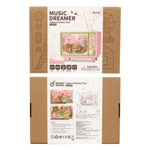 Afbeelding in Gallery-weergave laden, 3D Puzzel Speeldoos - Sakura dromentour