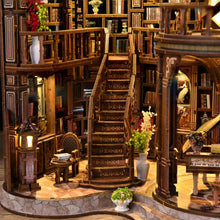 Afbeelding in Gallery-weergave laden, 3D Puzzel - Dromerige Boekhal