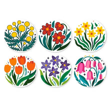 Afbeelding in Gallery-weergave laden, Mini Serie Schilderen op Nummer - Schijven Ø20cm (6 stuks) - Bloei-collectie