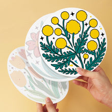 Afbeelding in Gallery-weergave laden, Mini Serie Schilderen op Nummer - Schijven Ø20cm (6 stuks) - Bloei-collectie