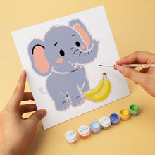 Afbeelding in Gallery-weergave laden, Mini Serie Schilderen op Nummer 20x20cm (6 stuks) - Schattig en hongerig