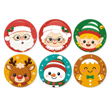 Afbeelding in Gallery-weergave laden, Mini Serie Schilderen op Nummer - Schijven Ø20cm (6 stuks) - Feestelijke personageset