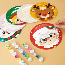 Afbeelding in Gallery-weergave laden, Mini Serie Schilderen op Nummer - Schijven Ø20cm (6 stuks) - Feestelijke personageset