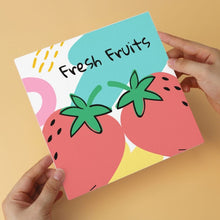 Afbeelding in Gallery-weergave laden, Mini Serie Schilderen op Nummer 20x20cm (6 stuks) - Vers fruit
