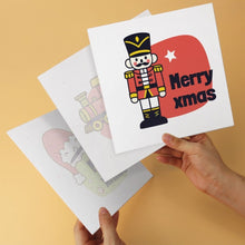 Afbeelding in Gallery-weergave laden, Mini Serie Schilderen op Nummer 20x20cm (6 stuks) - Feestelijke mini-prints
